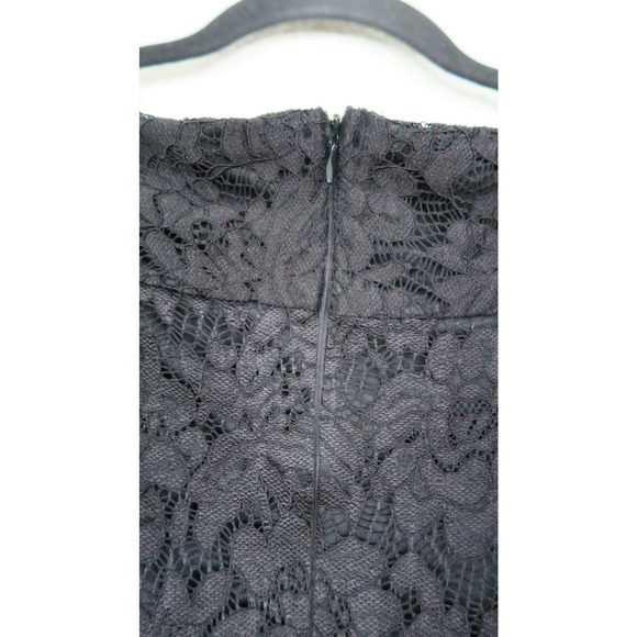 AX Paris Women's Black Lace Bodycon Sleeveless Midi Dress. Size 8 - Picture 7 of 13